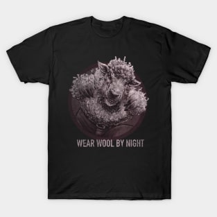 Wear Wool By Night - mono T-Shirt